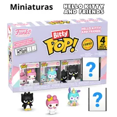 FUNKO - Miniaturas Bitty Pop Hello Kitty and Friends My Melody 4 PK