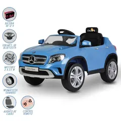 MERCEDES BENZ - Camioneta a Batería »GLA CLASS» LIGHT BLUE
