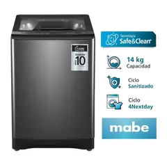 MABE - Lavadora Automática 14Kg Diamond Gray LMA4120WDGBB0