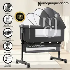 BABY - Cuna Colecho Mecedora 2 en 1 «NOMY» Edición Limitada Black