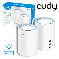 GENERICO - Sistema Wi-Fi Mesh TP-Link Deco M4 2-Pack AC1200 - Blanco