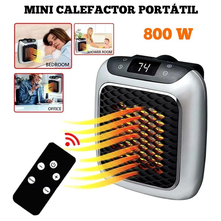 Mini Calefactor portátil Handy Heater 800 watts
