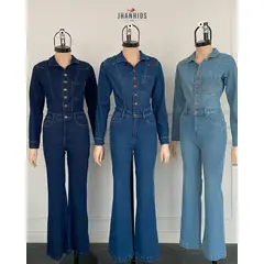 JHAN HIDS - Enterizo Denim Giorgia