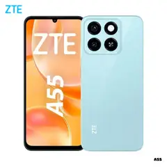 ZTE - CELULAR BLADE A55 4GB RAM 128GB ROM - AZUL