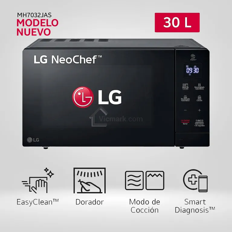 Horno Microondas 30Lt con dorador MH7032JAS