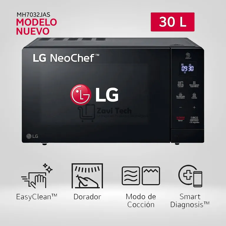 Horno Microondas 30Lt con dorador MH7032JAS
