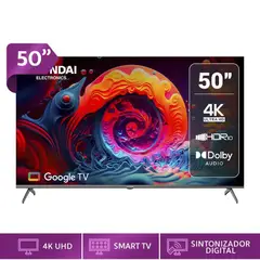 HYUNDAI - TELEVISOR 50 UHD 4K SMART GOOGLE TV HYLED5024G