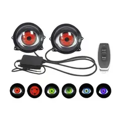 GENERICO - OJOS LED PAR CON CONTROL 12-36V