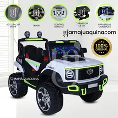 TOYOTA - Carro a Bateria «ALTOYIN II» Edicion Limitada White