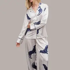 NOOR THE LUXURY OF REST - PIJAMA DE SEDA PUMA GALAXIA
