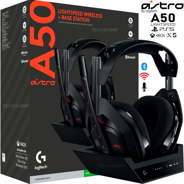 Audífono Astro A50 Gen 5 Wireless Headset + Base Station