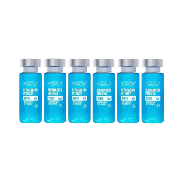 Radiant - Shock Reparación Intensa 15 ml x 6 und.