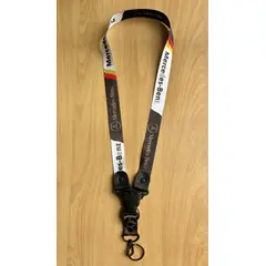 GENERICO - Lanyard Mercedes Benz Colgador Aleman Cinta Auto Llavero