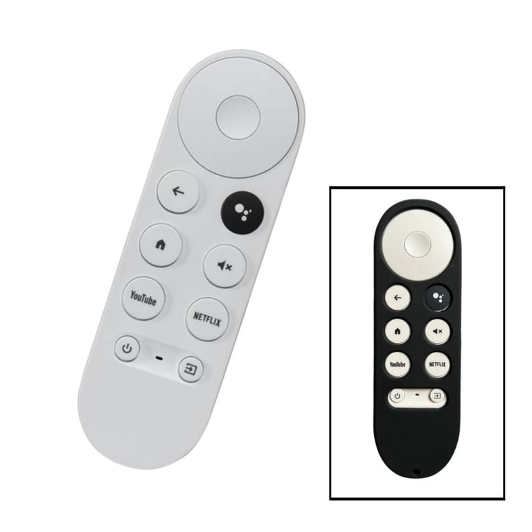 Control chromecast + funda negro + pilas