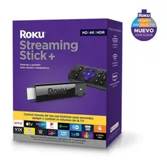 ROKU - CONVERTIDOR A SMART TV STREAMING STICK  4K/HDR