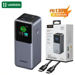 UGREEN - Power Bank Nexode 20000Mah Carga Rapida 130W MacBook Laptop