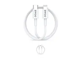 GENERICO - CABLE DE DATOS Y CARGA RAPIDA 100W USB-C A LIGHTNING 1MT 27W X193 BWOO