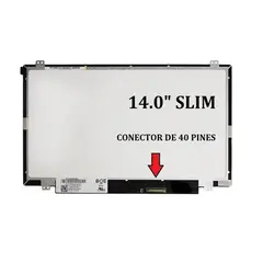 GENERICO - REPUESTO PANTALLA PARA LAPTOP 14.0" SLIM 40 PINES