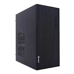 TEROS - Case PC TE-1035S, fuente 250W real, 3 USB frontales