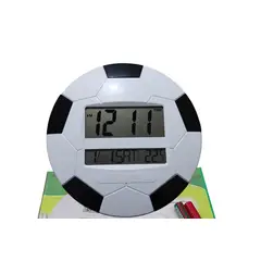 GENERICO - Reloj diseño balón de futbol para pared o escritorio