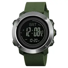 SKMEI - Reloj 1418 Unisex ALTÍMETRO BARÓMETRO BRUJULA Temperatura