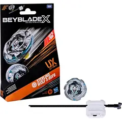 TAKARA TOMY - BEYBLADE X UX STERLING WOLF 3-80FB MARCA HASBROTAKARA TOMY