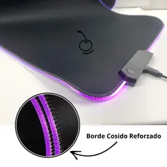 GENERICO - Mouse Pad Gamer con Luces RGB Con Switch de Cambio 30x80cm Yelandar