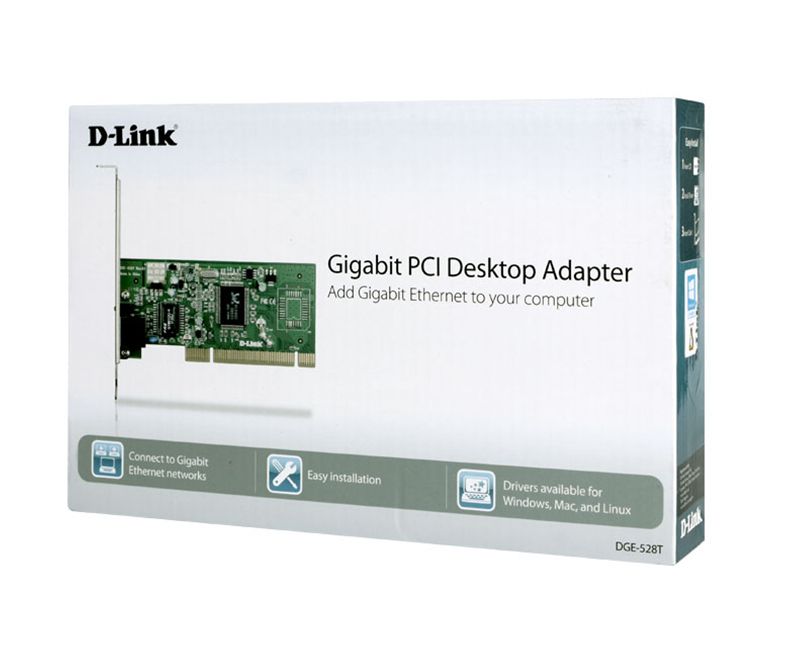 TARJETA DE RED RJ45 D-LINK DGE-528T ETHERNET PCI GIGABIT 101001000