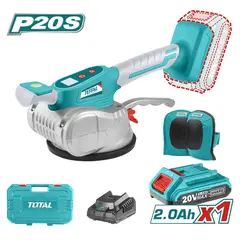 TOTAL TOOLS - Vibrador De Mayolica Porcelanato Ventosa 50kg 20v Total - TTVLI20101