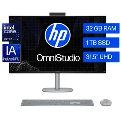 HP - PC AIO OmniStudio X 32-c1271la Core U7 32GB 1TB SSD 31 4K W11H - BM6P2LA