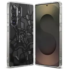 RINGKE - Case Fusion Design Black Seoul Map - Galaxy S25 Ultra