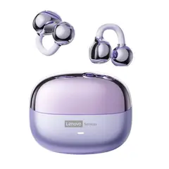 LENOVO - Audífonos Clip MAX LE06 TWS Bluetooth 6.0 - Morado