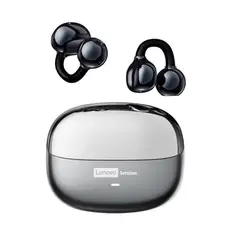 LENOVO - Audífonos Clip MAX LE06 TWS Bluetooth 6.0 - Negro