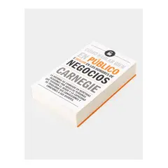 GENERICO - Cómo hablar bien en público e influir en los hombres de negocios - Carnegie- Tapa blanda