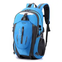 VATYERTY - 1 bolsa montañismo ligera nailon transpirable gran capacidad Azul
