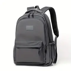 VATYERTY - Mochila de gran capacidad para adolescentes - Tela resistente Gris