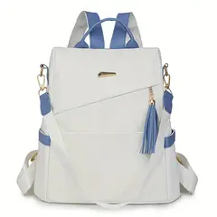 VATYERTY - Mochila antirrobo elegante para mujer Azul