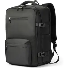 VATYERTY - Mochila de viaje para portátil para mujer y hombre Negro