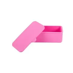 PIA COPELLO STORE - Táper Rectangular de Silicona - Rosado