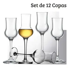 NADIR - Copa para Pisco 90ml Set de 12 Copas Alambic
