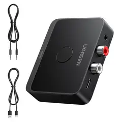 UGREEN - HiFi Receptor Bluetooth 6.0 DUAL 2-RCA AUX Audio Estereo RX