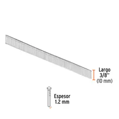 TRUPER - Clavos Calibre 18 x 3/8" 5000 Unidades 18260