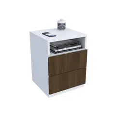 MUEBLES MACRUMO - VELADOR KAO 2 CAJONES