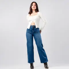 JAROLA - Pantalón Wide Leg Carolina