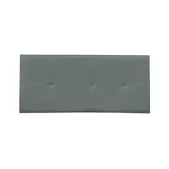 GENERICO - Cabecera aérea reforzada Sabana - 15plz Gris oscuro