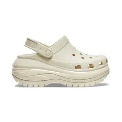 CROCS - Zuecos Classic Mega Crush Clog Bone Unisex