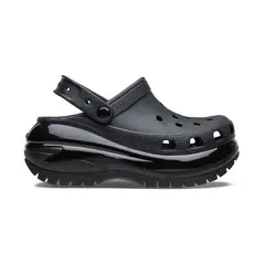 CROCS - Zuecos Classic Mega Crush Clog Black Unisex