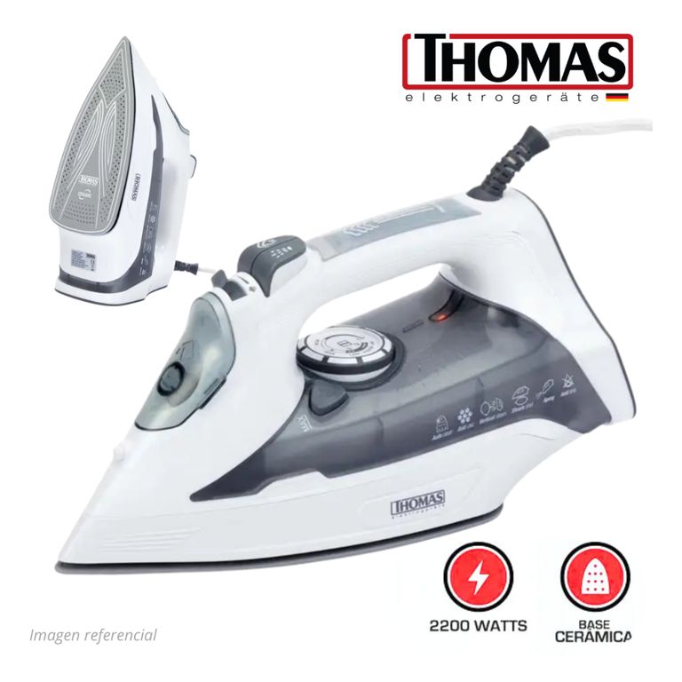 Plancha Vapor Vertical TH-7060