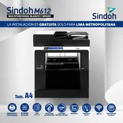 SINDOH - IMPRESORA MULTIFUNCIONAL LASER MONOCROMÁTICO M612