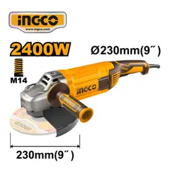 INGCO TOOLS - AG24008 ESMERIL 9 DE 2400w